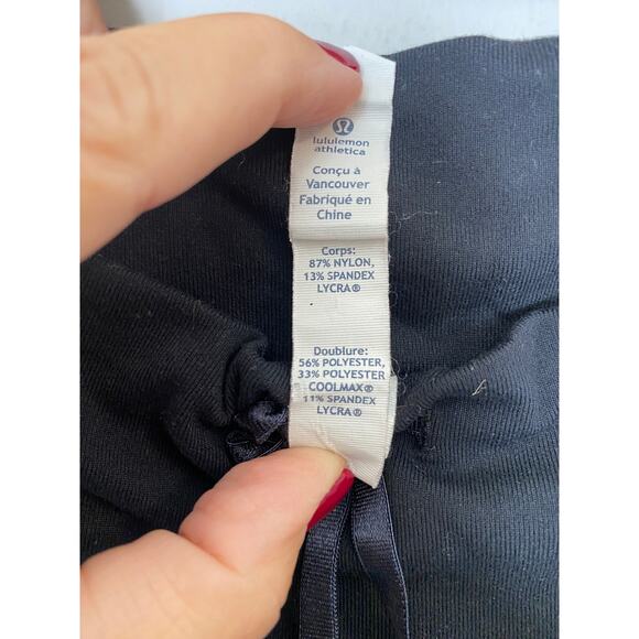 Lululemon The Still Cropped Wide-Leg Pants with draw string closure Women's sz 6 - Picture 7 of 9